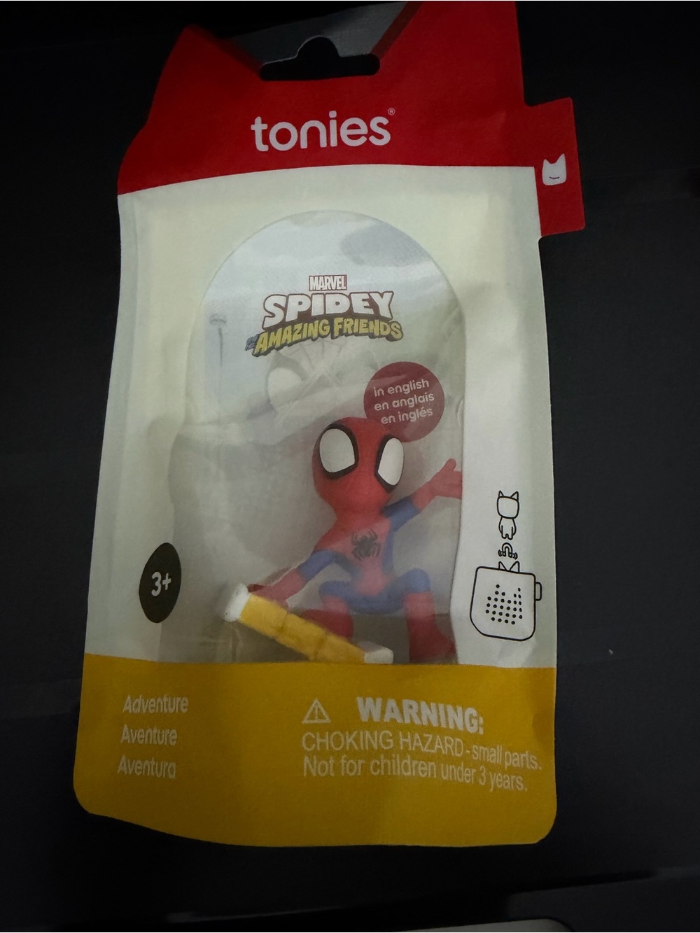 Tonies Marvel Spidey Amazing Friends Red Spidey Figure Spider Man